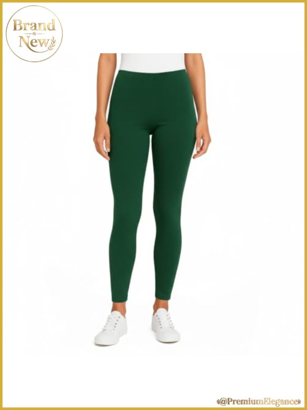 Women's 100% Cotton Leggings Made in USA Soft Stretch Yoga Daily Wear
